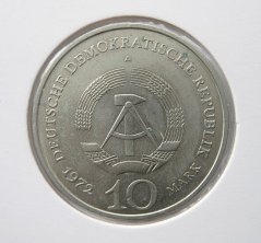Německo (DDR) - 10 mark 1972 A