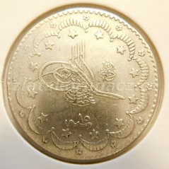 Turecko - 5 kurush 1293/15 - Abdul Hamid II.