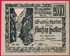 Göstling - 50 haléřů - 1920