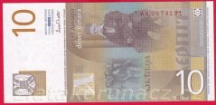 Jugoslávie - 10 Dinara 2000