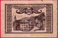 Steiermark - 20 haléřů - 1920 - hnědá
