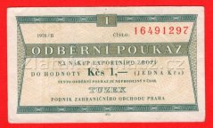 1 Tkčs -Tuzexová poukázka 1978/II