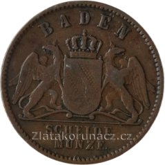 Baden - 1 Krejcar 1864