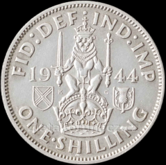 Anglie - 1 shilling 1944