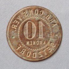 10 Kronen Arb.Cons.Ver. Vápenná