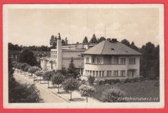 Lázně Bělohrad - lázeňská ulice