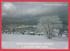 Vánoční a novoroční pozdrav z Jablonce nad Nisou