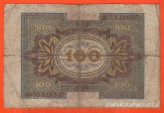 Německo - 100 Mark 1.11.1920 - série X-H