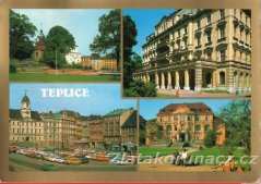 Teplice - zámecký park, Marxovo náměstí