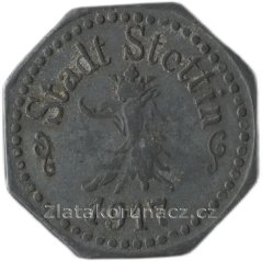 Německo - Stettin - 10 pfennig 1917