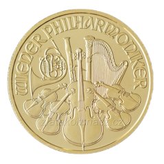 Zlatá mince Rakouska - 1/4 Oz Philharmoniker 2023