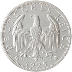 Německo - Výmar - 2 marka 1925 G