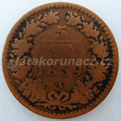5/10 krejcaru F.J.I.-1859 A