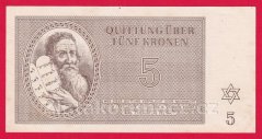 5 K - Terezínská poukázka A 010