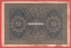 Německo - 50 mark 24.6.1919 - série OLa-pořadí 1