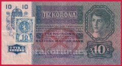 10 K 2.1. 1915 - kolkovaná-č.1166