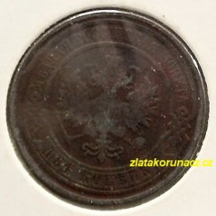 Rusko - 2 kopějky 1908