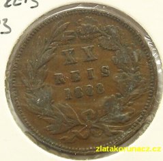 Portugalsko - XX. reis 1883