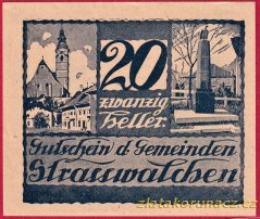 Strasswalchen - 20 haléřů - 1920