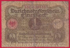 Německo - 1 mark 1.3.1920 - série 351