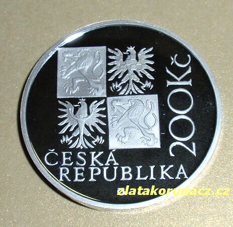 2001 - 200Kč -K. I. Dientzenhofer Standard