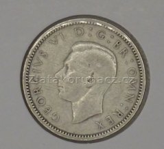Anglie - 6 pence 1946