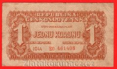 1 koruna 1944 EC