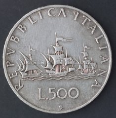 Itálie - 500 lir 1958 R