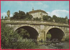 Náměšť nad Oslavou - most a zámek II.