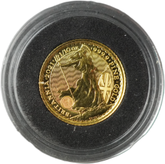 Zlatá mince Anglie - 1/10 Oz Britannia 2021