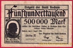 Bochum - 500 000 marek - 1923