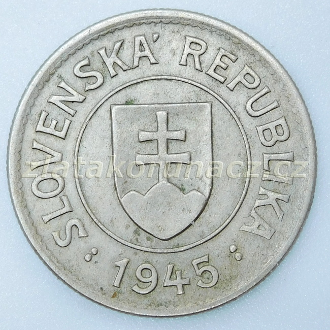 1 koruna 1945