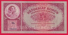 50 korun 1929 Vb perf.