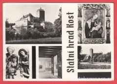 Kost - Státní hrad, sochy, obraz