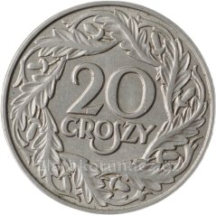 Polsko - 20 groszy 1923