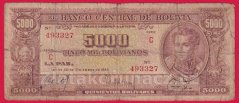 Bolívie - 5000 Bolivianos 1945