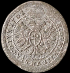 1 Krejcar 1702 - Vídeň