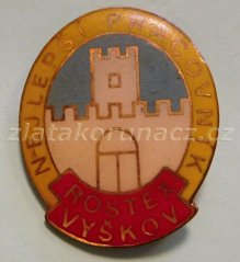 Nejlepší pracovník Rostex Vyškov