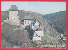 Karlštejn - gotický hrad založený Karlem IV.