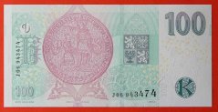 Česká republika - 100 korun 2018 J 06