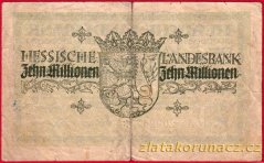 Darmstadt - 10 miliónů marek - 1923