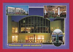 Klimkovice - Jodová sanatoria, noční budova