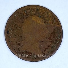 1/2 Krejcar 1781 B