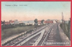 Jiřiny-Pozdrav - celkový pohled (koleje)