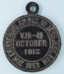 Německo - 50. výročí bitvy u Lipska 1813-1863