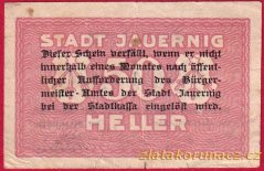 Jauernig - 50 haléřů - 1919