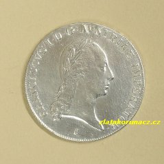 1 tolar konvenční 1823 C