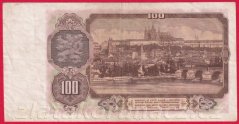 100 Kčs 1953 CE-ruský číslovač