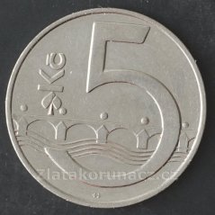 5 koruna 1996