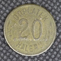 Doplatek 20 halerů - Elektrické dráhy města Prahy
